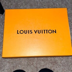 Louis Vuitton empty shoe box